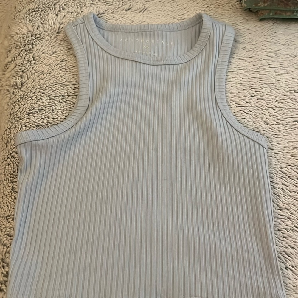 tight ribbed tank, cute with leggings and jean shorts!